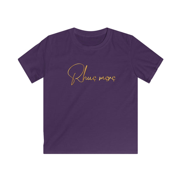 Rhume Merve Kids Tee – “Be Kind” in Urhobo | Soft, Cute Everyday Shirt