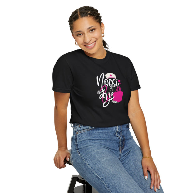 Celebrate Nurses with Style – Funny Nurse Appreciation T-Shirt | Nurse Life Tee, Healthcare Worker Gift, Medical Professional Top, Nọọsi Aye (Nurse Life in Yoruba) Shirt