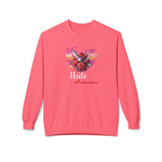 Romantic Floral Heart Sweatshirt Usifo Iruémwenwé – Women Cozy Pullover