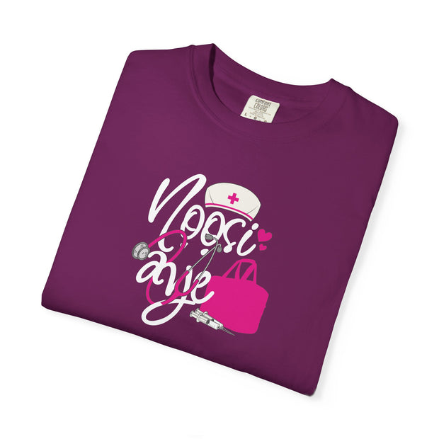 Celebrate Nurses with Style – Funny Nurse Appreciation T-Shirt | Nurse Life Tee, Healthcare Worker Gift, Medical Professional Top, Nọọsi Aye (Nurse Life in Yoruba) Shirt
