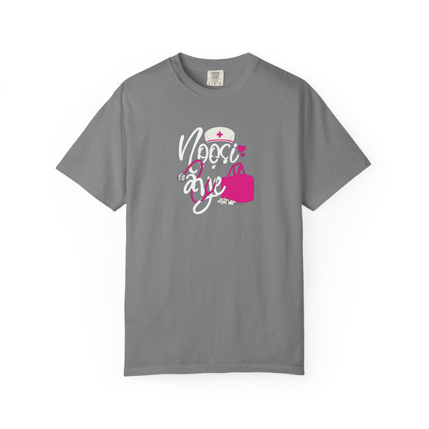 Celebrate Nurses with Style – Funny Nurse Appreciation T-Shirt | Nurse Life Tee, Healthcare Worker Gift, Medical Professional Top, Nọọsi Aye (Nurse Life in Yoruba) Shirt