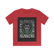 Aláìbẹ̀rù Wild Spirit Kids Tee – Fearless in Yoruba | Lion Graphic Shirt for Animal Lovers & Adventurous Kids