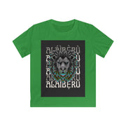 Aláìbẹ̀rù Wild Spirit Kids Tee – Fearless in Yoruba | Lion Graphic Shirt for Animal Lovers & Adventurous Kids