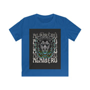 Aláìbẹ̀rù Wild Spirit Kids Tee – Fearless in Yoruba | Lion Graphic Shirt for Animal Lovers & Adventurous Kids