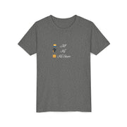 Kọ́, Jí, Kó Sẹ́yìn Youth Tee – Learn, Wake, Slay in Yoruba | Fun Summer Shirt for Kids