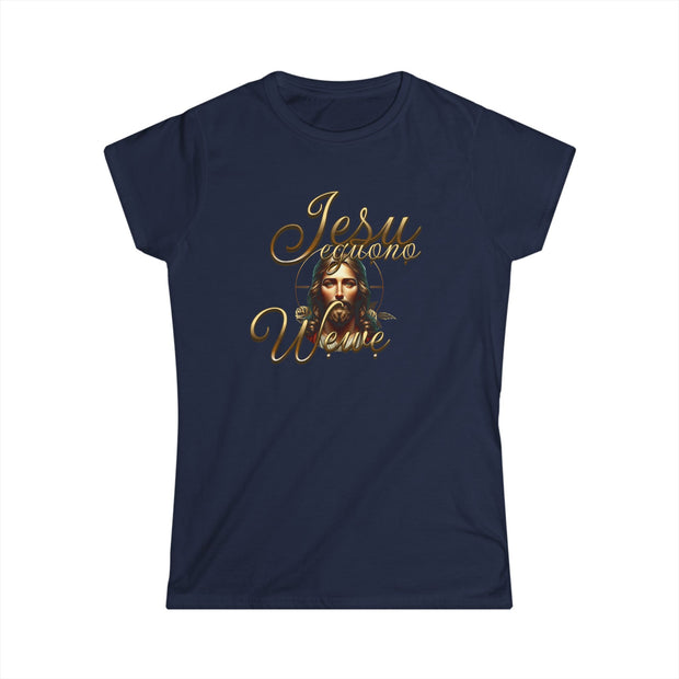 Jesus Loves You Urhobo T-Shirt – Christian Women’s Faith Tee, Inspirational Religious Apparel & Spiritual Gift