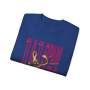 Saved & Redeemed Women’s Graphic Tee – Ephesians 2:8 Christian Cotton T-Shirt, Faith Statement Top, Everyday Casual Wear, Inspirational Gift for Friends”