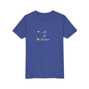 Kọ́, Jí, Kó Sẹ́yìn Youth Tee – Learn, Wake, Slay in Yoruba | Fun Summer Shirt for Kids