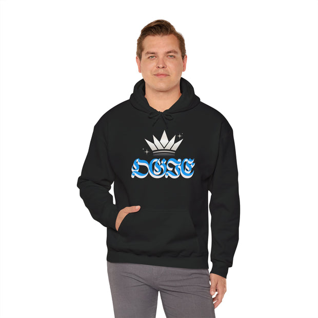 Ogie King in  Edo Men’s Heavy Blend™ Hooded Sweatshirt – Cozy Streetwear & Casual Wear