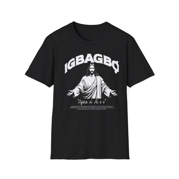 IGBAGBỌ men Softstyle T-Shirt | Faith-Inspired Apparel, Religious Gift, Casual Wear, Inspirational Tee, Church Event Shirt