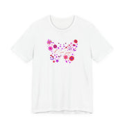“Floral Butterfly Women Tee – Casual Summer Shirt, Butterfly Design T-Shirt, Gift for Nature Lovers, Spring Fashion Top, Oni mẹ (Mother in Urhobo)” ✅