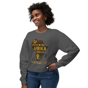 Unisex African Crewneck Sweatshirt | Warm, Stylish & Culturally Inspired