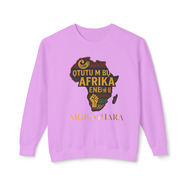 Unisex African Crewneck Sweatshirt | Warm, Stylish & Culturally Inspired