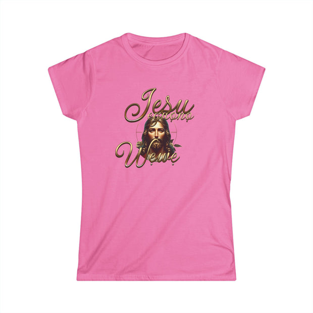 Jesus Loves You Urhobo T-Shirt – Christian Women’s Faith Tee, Inspirational Religious Apparel & Spiritual Gift