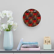 Oge bụ Ego Wall Clock – “Time Is Money” Igbo-Inspired Arylic Clock for Home or Office