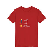 Kọ́, Jí, Kó Sẹ́yìn Youth Tee – Learn, Wake, Slay in Yoruba | Fun Summer Shirt for Kids