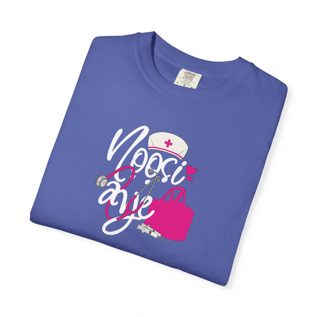 Celebrate Nurses with Style – Funny Nurse Appreciation T-Shirt | Nurse Life Tee, Healthcare Worker Gift, Medical Professional Top, Nọọsi Aye (Nurse Life in Yoruba) Shirt