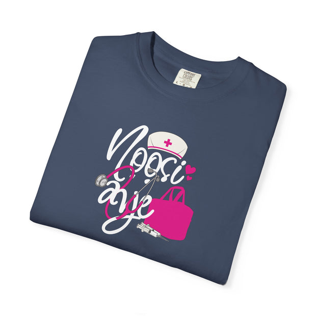 Celebrate Nurses with Style – Funny Nurse Appreciation T-Shirt | Nurse Life Tee, Healthcare Worker Gift, Medical Professional Top, Nọọsi Aye (Nurse Life in Yoruba) Shirt