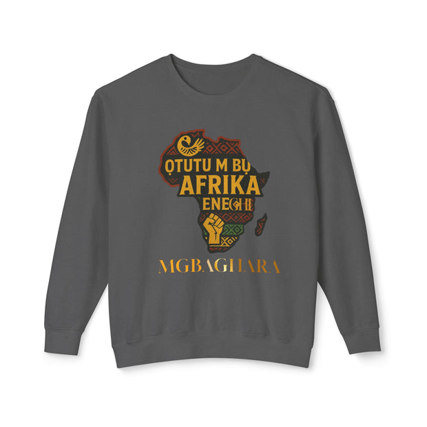 Unisex African Crewneck Sweatshirt | Warm, Stylish & Culturally Inspired
