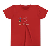 Kọ́, Jí, Kó Sẹ́yìn Youth Tee – Learn, Wake, Slay in Yoruba | Fun Summer Shirt for Kids