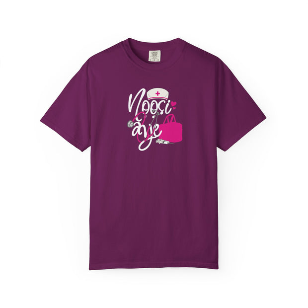 Celebrate Nurses with Style – Funny Nurse Appreciation T-Shirt | Nurse Life Tee, Healthcare Worker Gift, Medical Professional Top, Nọọsi Aye (Nurse Life in Yoruba) Shirt