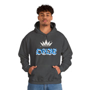 Ogie King in  Edo Men’s Heavy Blend™ Hooded Sweatshirt – Cozy Streetwear & Casual Wear
