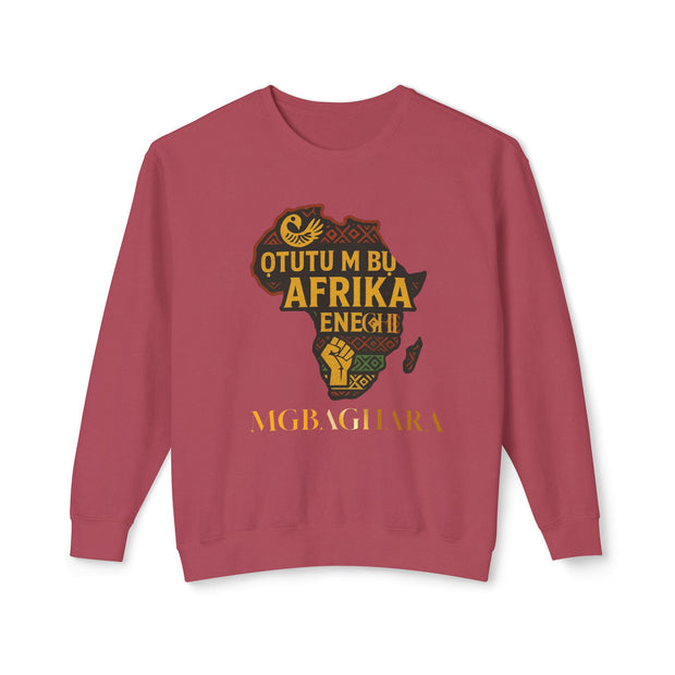 Unisex African Crewneck Sweatshirt | Warm, Stylish & Culturally Inspired