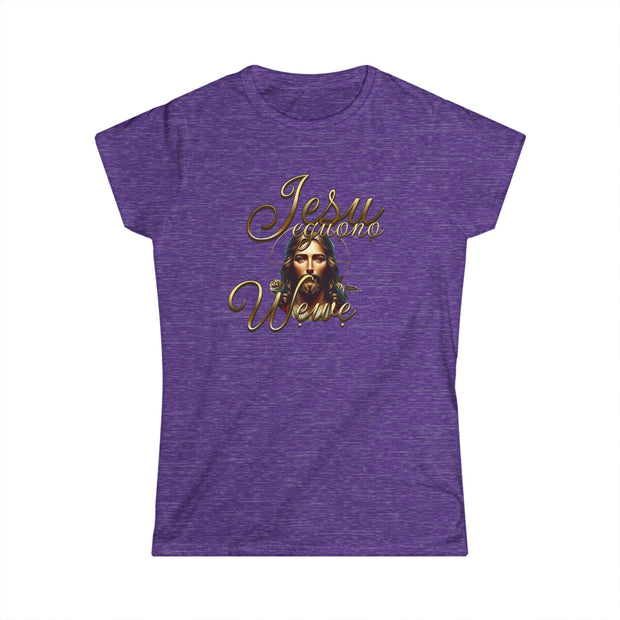 Jesus Loves You Urhobo T-Shirt – Christian Women’s Faith Tee, Inspirational Religious Apparel & Spiritual Gift