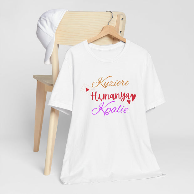 “Kụziere Hụnanya Kpalie Women’s Tee  Teach Love & Inspire in Igbo