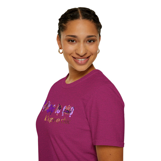 Chic Motivational T-Shirt – Igala “Mẹjúkpẹ lẹ ẹkọ… k’ugwọ chic.” (Back to the Grind… with Style)