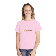 Esegbuyota Youth Glitter Tee – “You Will Rejoice” in Urhobo | Fun Kids Celebration Shirt