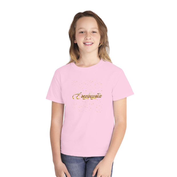 Esegbuyota Youth Glitter Tee – “You Will Rejoice” in Urhobo | Fun Kids Celebration Shirt