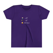 Kọ́, Jí, Kó Sẹ́yìn Youth Tee – Learn, Wake, Slay in Yoruba | Fun Summer Shirt for Kids