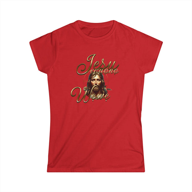 Jesus Loves You Urhobo T-Shirt – Christian Women’s Faith Tee, Inspirational Religious Apparel & Spiritual Gift