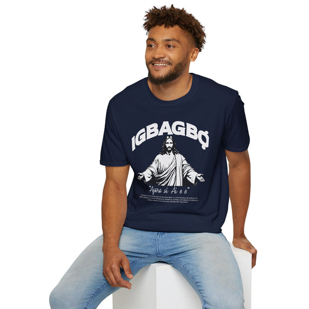 IGBAGBỌ men Softstyle T-Shirt | Faith-Inspired Apparel, Religious Gift, Casual Wear, Inspirational Tee, Church Event Shirt