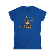 Jesus Loves You Urhobo T-Shirt – Christian Women’s Faith Tee, Inspirational Religious Apparel & Spiritual Gift