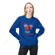 Romantic Floral Heart Sweatshirt Usifo Iruémwenwé – Women Cozy Pullover