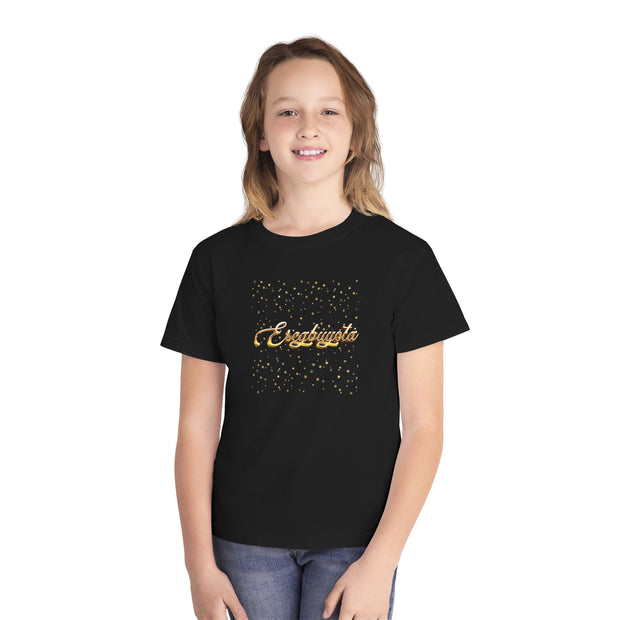 Esegbuyota Youth Glitter Tee – “You Will Rejoice” in Urhobo | Fun Kids Celebration Shirt