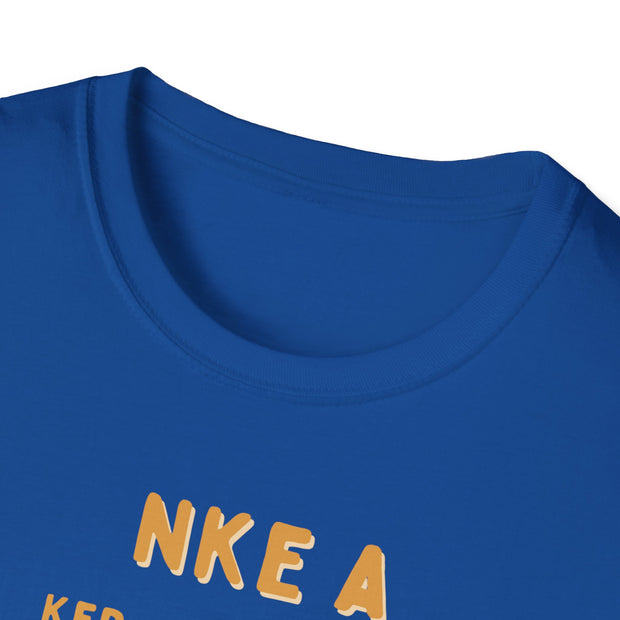 “This is what an amazing Dad looks like – Men’s Softstyle T-Shirt | Cultural Message: ‘KEDỤ IHE A DỊ ÉGWU ỊTỤNANYA NNA Ọ DỊ KA’ | Perfect Gift for Fathers”