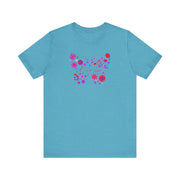 “Floral Butterfly Women Tee – Casual Summer Shirt, Butterfly Design T-Shirt, Gift for Nature Lovers, Spring Fashion Top, Oni mẹ (Mother in Urhobo)” ✅