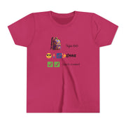 Ugbó ẹ̀kọ́? Ọrẹ. Ẹ̀mre? Ọrẹ lẹ mẹrhen! (School ride? Friend. You’re awesome? Friend, you’re set!) – Urhobo Back-to-School Tee for Kids