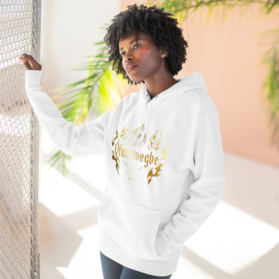 Ọfunmwegbe Cozy Fleece Hoodie – Peace Women’s Sweatshirt | Casual Gift & Winter Essential