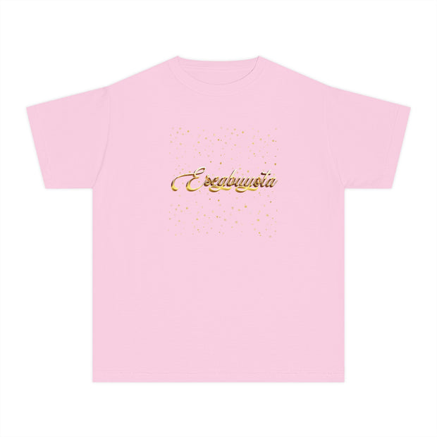 Esegbuyota Youth Glitter Tee – “You Will Rejoice” in Urhobo | Fun Kids Celebration Shirt