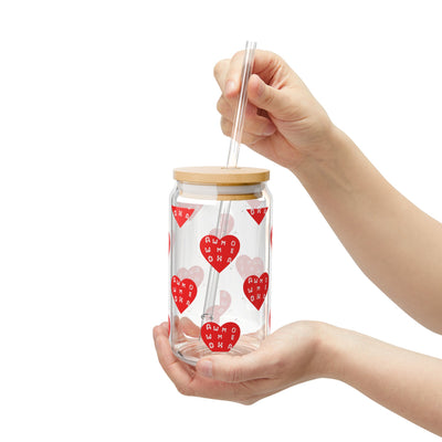 Awemwọnmwa Sipper Glass, 16oz
