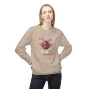 Romantic Floral Heart Sweatshirt Usifo Iruémwenwé – Women Cozy Pullover
