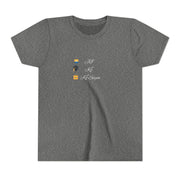 Kọ́, Jí, Kó Sẹ́yìn Youth Tee – Learn, Wake, Slay in Yoruba | Fun Summer Shirt for Kids