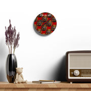 Oge bụ Ego Wall Clock – “Time Is Money” Igbo-Inspired Arylic Clock for Home or Office