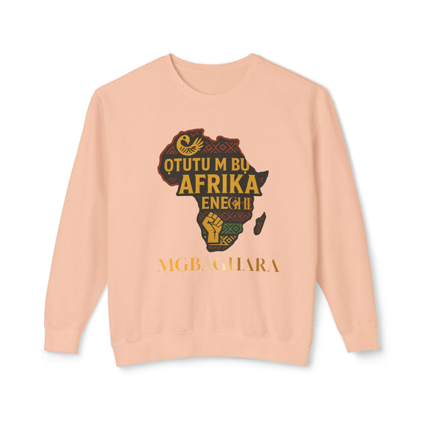 Unisex African Crewneck Sweatshirt | Warm, Stylish & Culturally Inspired