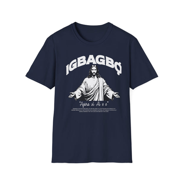 IGBAGBỌ men Softstyle T-Shirt | Faith-Inspired Apparel, Religious Gift, Casual Wear, Inspirational Tee, Church Event Shirt