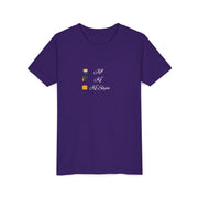 Kọ́, Jí, Kó Sẹ́yìn Youth Tee – Learn, Wake, Slay in Yoruba | Fun Summer Shirt for Kids
